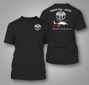 US Air Force Pararescue Military Shirt Father's Day Gift Dad Black t-Shirt