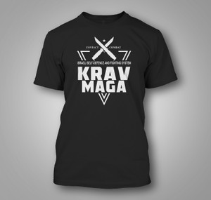 Martial Arts Muay Thai Jiu Jitsu Boxing Judo Karate Krav Maga Sport Gym Black T-Shirt