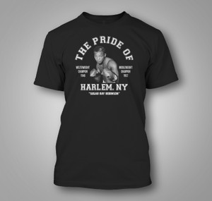 Sugar Ray Robinson Tribute Boxing Black T-shirt Sugar Ray Robinson Tribute Boxing Black T-shirt