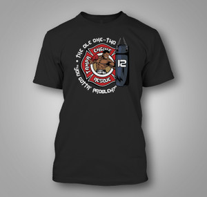 Tampa Fire Rescue Station 12 Black T-Shirt