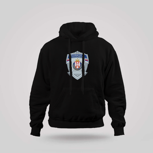 Serbian Police Department Black Hoodie Serbian Police Department Black Hoodie