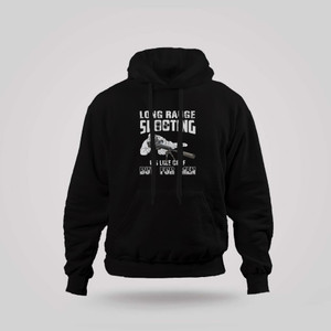 Long Range Shooting Black Hoodie Long Range Shooting Black Hoodie
