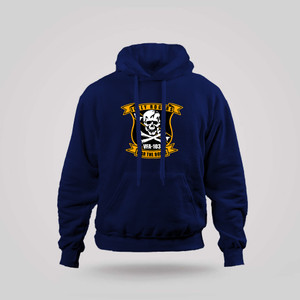 NEW Navy VFA-103 Jolly Rogers Black Hoodie NEW Navy VFA-103 Jolly Rogers Black Hoodie
