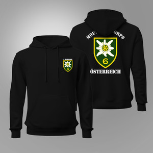 6th Jägerbrigade Black Hoodie 6th Jägerbrigade Black Hoodie