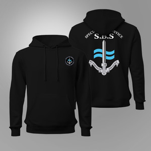 Special Boat Service SBS Elite Forces UK Black Hoodie Special Boat Service SBS Elite Forces UK Black Hoodie
