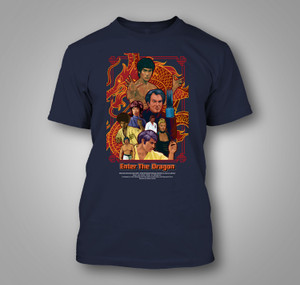 Enter the Dragon Movie Black T-Shirt Enter the Dragon Movie Black T-Shirt