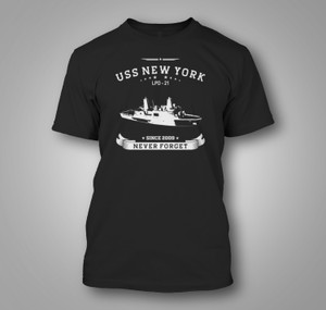 USS New York LPD-21 LPD 21 Since 2009 Never Forget Black T-Shirt USS New York LPD-21 LPD 21 Since 2009 Never Forget Black T-Shirt