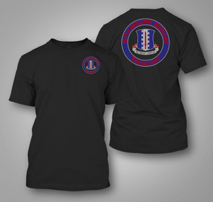 187th Infantry Regiment (Rakkasans) U.S. Army Airborne Infantry Black T-Shirt 187th Infantry Regiment (Rakkasans) U.S. Army Airborne Infantry Black T-Shirt
