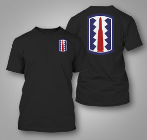 197th Infantry Brigade U.S. Army Infantry Black T-Shirt 197th Infantry Brigade U.S. Army Infantry Black T-Shirt