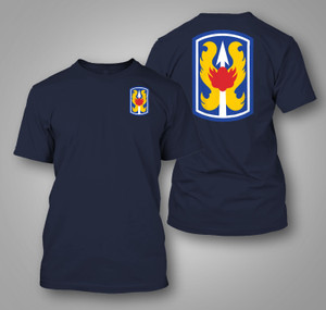 199th Infantry Brigade U.S. Army Infantry Black T-Shirt 199th Infantry Brigade U.S. Army Infantry Black T-Shirt