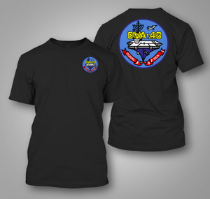 USS Coral Sea CV-43 Aircraft Carrier Black T-Shirt USS Coral Sea CV-43 Aircraft Carrier Black T-Shirt