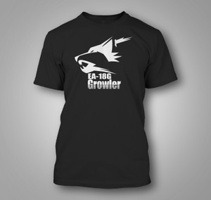 EA-18G Growler Aircraft Black T-Shirt