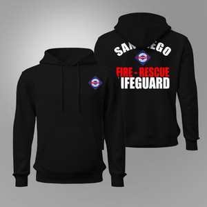 New Fire Department SAN DIEGO LIFE Guard Fire Rescue Firefighters Service Black Hoodie New Fire Department SAN DIEGO LIFE Guard Fire Rescue Firefighters Service Black Hoodie