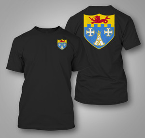 US Army 12th Infantry Regiment Black T-Shirt US Army 12th Infantry Regiment Black T-Shirt