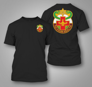 US Army 804th Medical Brigade Black T-Shirt US Army 804th Medical Brigade Black T-Shirt