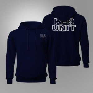 K-9 Unit Police K9 black Hoodie K-9 Unit Police K9 black Hoodie