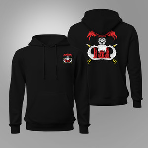 US Army Sapper Black Hoodie US Army Sapper Black Hoodie