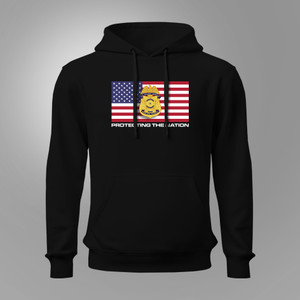 United States Secret Service  Protecting the Nation Black Hoodie