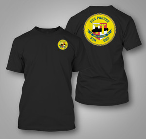 U.S. Navy USS Parche SSN-683 Submarine Black T-Shirt U.S. Navy USS Parche SSN-683 Submarine Black T-Shirt