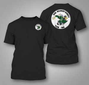 US Navy Seal Delivery Vehicle Team Two (SDVT-2) Black T-Shirt US Navy Seal Delivery Vehicle Team Two (SDVT-2) Black T-Shirt