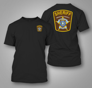 Brazos County Sheriff's Office Black T-Shirt Brazos County Sheriff's Office Black T-Shirt
