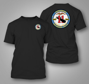 Submarine Squadron 11 (SUBRON 11) U.S. Navy USN Submariner Black T-Shirt Submarine Squadron 11 (SUBRON 11) U.S. Navy USN Submariner Black T-Shirt