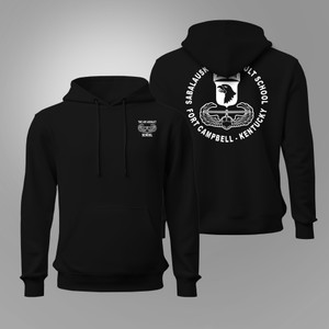 AIR ASSAULT 101 Airborne School SABALAUSKI Black Hoodie
