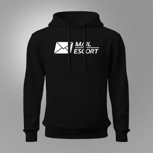 Post Office Mail Escort Funny Black Hoodie Post Office Mail Escort Funny Black Hoodie