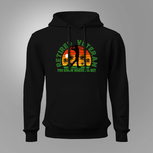 Military Gifts Retired Veteran Golf Club Edition Veteran British Army Black Hoodie Military Gifts Retired Veteran Golf Club Edition Veteran British Army Black Hoodie