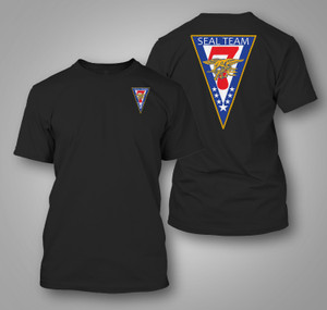 U.S. Navy SEAL Team 7 - Naval Special Warfare Command (NSWC) Black T-Shirt U.S. Navy SEAL Team 7 - Naval Special Warfare Command (NSWC) Black T-Shirt