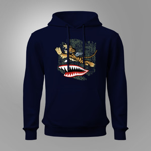 Avg Flying Tigers Black T-Shirt