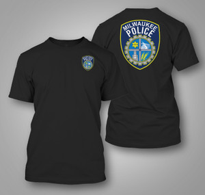 Milwaukee Police Department Black T-Shirt