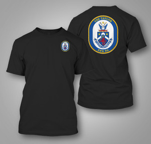USS Taylor FFG-50 Naval Frigate Black T-Shirt USS Taylor FFG-50 Naval Frigate Black T-Shirt