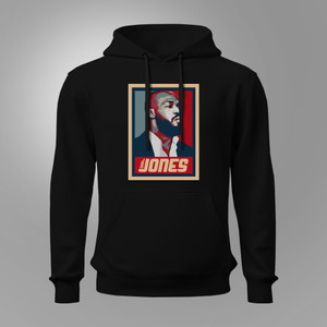 Jon Bones Jones MMA Mixed Martial Arts Fighter Jiu-Jitsu Black Hoodie Jon Bones Jones MMA Mixed Martial Arts Fighter Jiu-Jitsu Black Hoodie