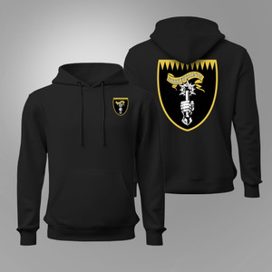 VFA-27 Royal Maces Navy Strike Fighter Squadron flying the FA-18 Hornet Black Hoodie VFA-27 Royal Maces Navy Strike Fighter Squadron flying the FA-18 Hornet Black Hoodie