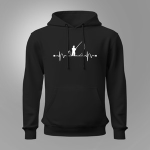 Fishing Heart Beat Pulse Fisherman Gift Angling Angler Catching Fish Fathers Day Daddy Grandad Gift Black Hoodie Fishing Heart Beat Pulse Fisherman Gift Angling Angler Catching Fish Fathers Day Daddy Grandad Gift Black Hoodie