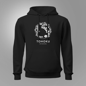 Tohoku University Sendai Japan College Black Hoodie Tohoku University Sendai Japan College Black Hoodie