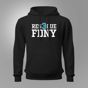 FDNY Rescue 3 New York Fire Department Black Hoodie FDNY Rescue 3 New York Fire Department Black Hoodie