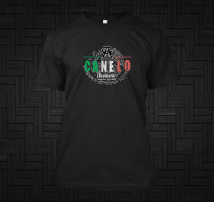 Canelo Alvarez Hennessy Boxing Black Shirt Canelo Alvarez Hennessy Boxing Black Shirt