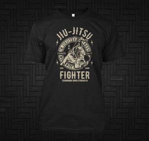 Jiu Jitsu Fighter Black Shirt Jiu Jitsu Fighter Black Shirt