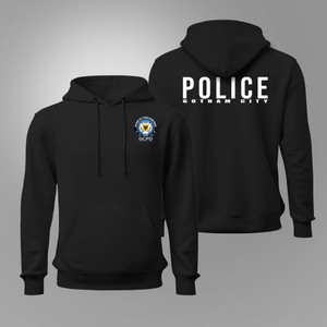 New Batman Gotham City Police Department SWAT GCPD Black Hoodie New Batman Gotham City Police Department SWAT GCPD Black Hoodie