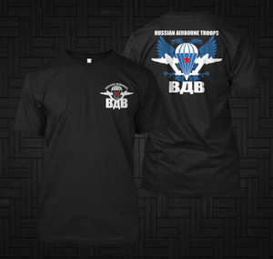 Russian Airbone Troops Black Shirt Russian Airbone Troops Black Shirt