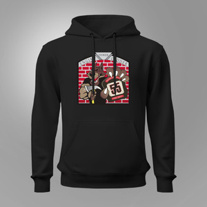 Indianapolis Fire Department Station 55 Black Hoodie