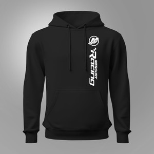 Mercury Racing Verado Outboard Boat fishing Black Hoodie Mercury Racing Verado Outboard Boat fishing Black Hoodie