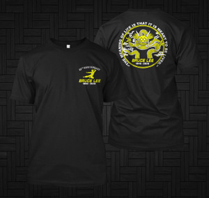 Bruce Lee 80th Anniversary Dragon Black T-Shirt Bruce Lee 80th Anniversary Dragon Black T-Shirt