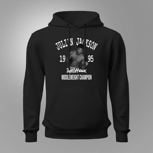 Julian Jackson The Hawk Middleweight Champion Black Hoodie Julian Jackson The Hawk Middleweight Champion Black Hoodie