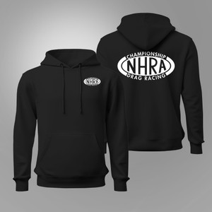 NHRA Drag Racing Championship Black Hoodie NHRA Drag Racing Championship Black Hoodie