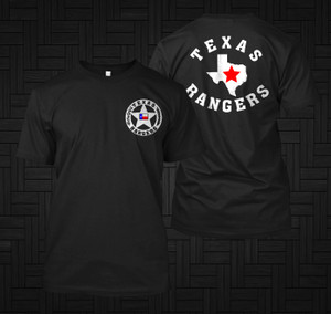 TEXAS RANGERS Division TxDPS Police Department SWAT Black T-Shirt TEXAS RANGERS Division TxDPS Police Department SWAT Black T-Shirt