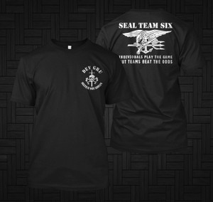Navy Seal Team 6 Six Devgru Silver Squadron Black T Shirt Navy Seal Team 6 Six Devgru Silver Squadron Black T Shirt