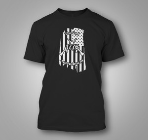 2nd Amendment 1776 American Flag Black T-Shirt 2nd Amendment 1776 American Flag Black T-Shirt